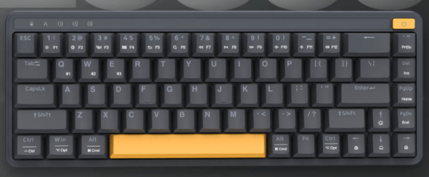 款超便携68键机械键盘！澳门新葡京值得购买的几(图4)